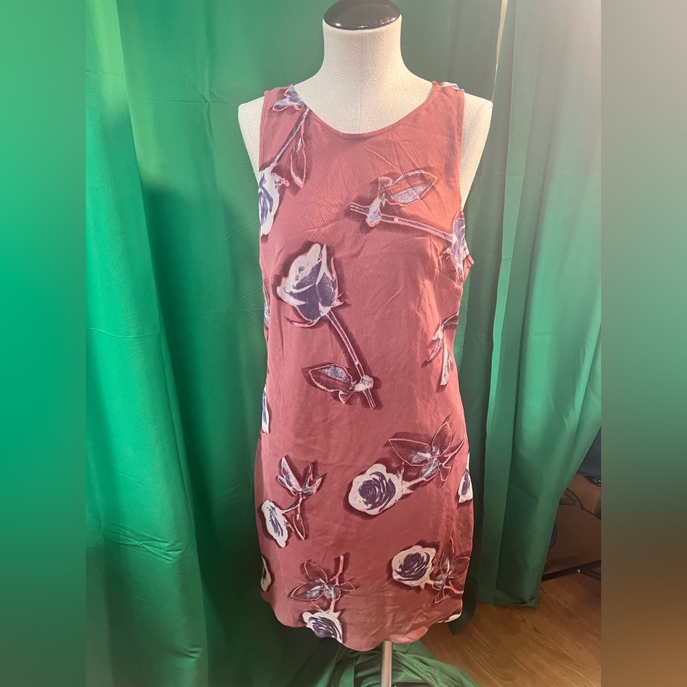 Pink Floral Dress